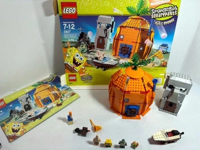LEGO SpongeBob: Partial Bikini Bottom 3827  (2006) Box Retired. see description - Image 1 of 4