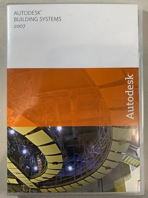 AutoDesk Building Systems 2007 Software Disc w/ Manual / Serial Number - Image 1 of 3
