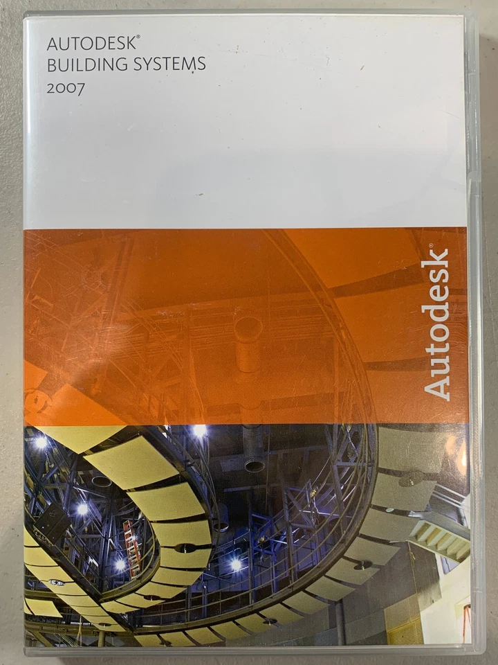 AutoDesk Building Systems 2007 Software Disc w/ Manual / Serial Number - Image 1 of 3