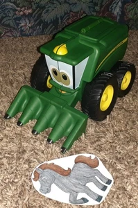 TOMY JOHN DEERE COREY COMBINE PLAY & READ IT'S COMBINE TIME BOOK TOY - Picture 1 of 6