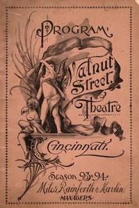 *JAMES J CORBETT HEAVYWEIGHT CHAMPION RARE 1894 GENTLEMAN JACK STAGE PROGRAM* - Picture 1 of 4