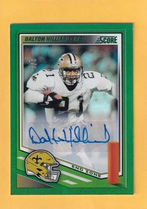 2025 Score Signatures End Zone #12 Dalton Hilliard Saints NM-MT+ Auto 3/6 - Bild 1 von 2
