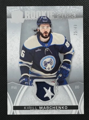 2022-23 The Cup - Kirill Marchenko - Rookie Class of 2023 STAR PATCH /49 - Image 1 of 2