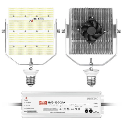 AC480V LED Retrofit Kits 150W Replace 600W HID/MH/HPS Parking Lot Area Lights - Image 1 of 4