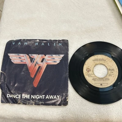 VAN HALEN “Dance The Night Away”/“Outta Love Again” 45 RPM w/ picture sleeve, VG - Image 1 of 4