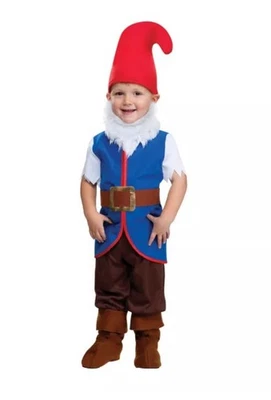 Gnome Boy Elf Toddler Costume Small - 24 Months - Image 1 of 4