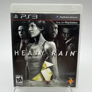 Heavy Rain PS3 (Refurbished) CIB – Tested Disc + Manual – Fast Ship - Picture 1 of 5