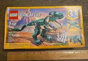 LEGO CREATOR: Mighty Dinosaurs (31058) Box Issues See All Pics And Description 