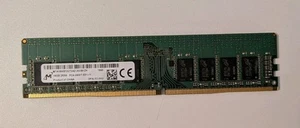 Micron 16GB DDR4-2400 VLP 2Rx8 Memory Module Ram MTA18ADF2G72AZ-2G3B1ZK - Picture 1 of 4