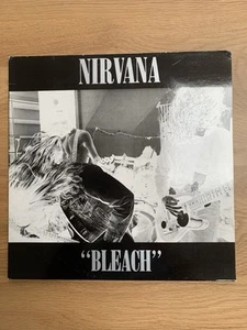 Nirvana Bleach 1989 UK First Press Vinyl LP Tupelo Label. Ex/Ex Condition! - Picture 1 of 11