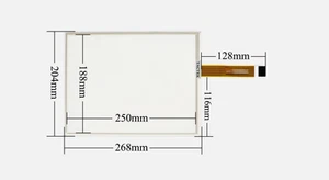 AMT9534 Touch Screen Panel Glass AMT9534 AMT-9534 AMT 9534 Touchpad amk - Picture 1 of 2
