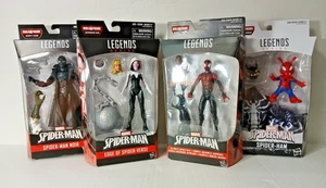 Hasbro Marvel Legends Spider-Man Into The Spider-Verse 4 Figuren NEU Gwen - Bild 1 von 20