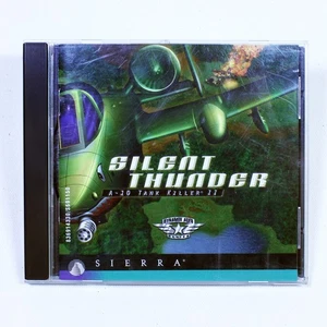 Silent Thunder A-10 Tank Killer II, de colección 1996 de Sierra para PC, CD en estuche - Imagen 1 de 5