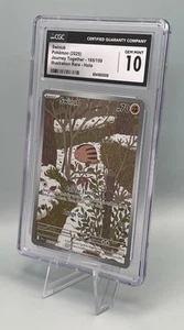 Pokemon TCG Swinub 165/159 Journey Together Holo - Graded CGC 10 GEM MINT - Picture 1 of 2