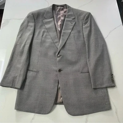Chaqueta Traje De Lana Armani Collezioni De Colección - Hecha en Italia, Talla 44L Foto 1 de 4