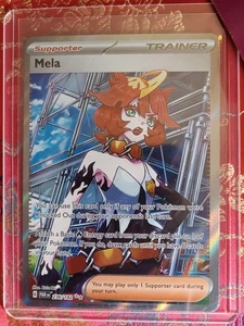 HOLO FOIL SECRET RARE Mela 238/182 Paradox Rift Pokemon Illustration Full art - Picture 1 of 1