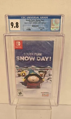 Nintendo Switch South Park: ¡Día de nieve! Calificado 9.8 CGC RARO *Sellado* Foto 1 de 2