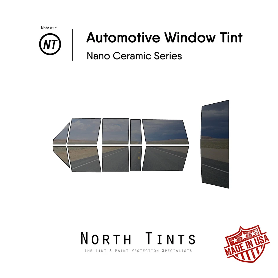 Película de tinte de ventana precortada nano cerámica para Jeep Cherokee 1990-1996 4 puertas Foto 1 de 4