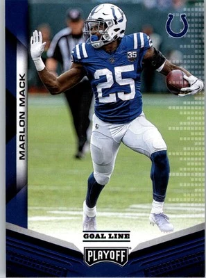 2019 Playoff Goal Line #56 Marlon Mack - FB - Image 1 of 2