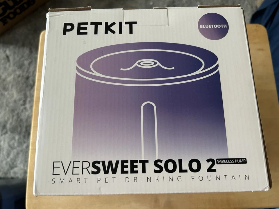 Petkit Eversweet Solo 2 Perro/Gato Inalámbrico Inteligente Bluetooth Mascota Fuente de Agua 2L Foto 1 de 4