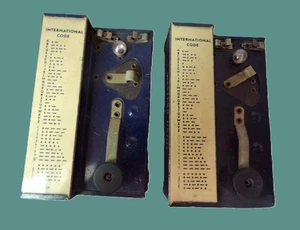 Vtg. Western Union Standard Radio-Telegraph Signal Set, by S. D. Mfg. Co., 1948 - Picture 1 of 15