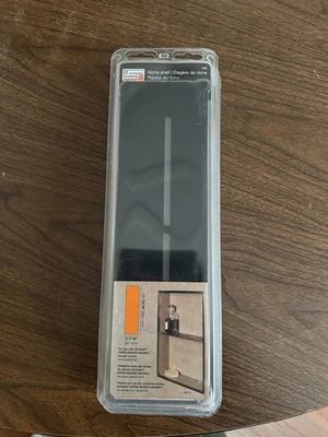 Schluter Systems Estante Rectangular Nicho Negro Mate Puro SNS1D7MGS Foto 1 de 3