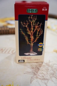 Lemax Vintage Fiber Optic Lighted Tree - Village Christmas Decor - Works Boxed - Bild 1 von 5