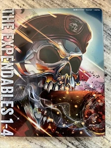 The Expendables 1-4 Collection Steelbook 4K Ultra HD And Blu-ray With Slipcover - Picture 1 of 2