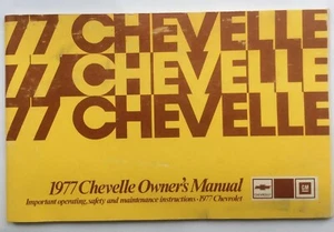 owners manual 1977 Chevrolet 77 Chevelle - Bild 1 von 2