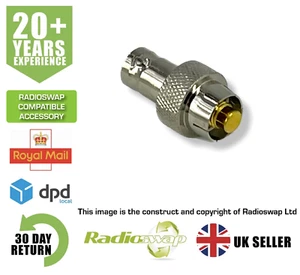 ADAPTER ANTENOWY PASUJE DO DWUKIERUNKOWEGO RADIA ICOM KONWERTUJE NA BNC - Zdjęcie 1 z 7