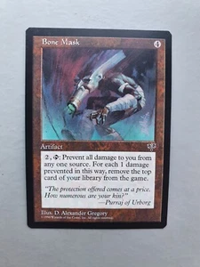 Bone Mask, MTG Mirage (1996), Rare Artifact NM - Picture 1 of 2