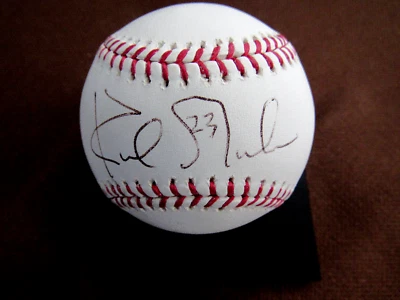 KIRK GIBSON # 23 MVP DETROIT TIGERS DODGERS SIGNED AUTO OML BASEBALL JSA - Image 1 of 3