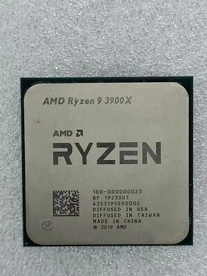 AMD Ryzen 9 3900X Desktop CPU Processor AM4 R9 12 cores 105W TDP 100-000000023 - Image 1 of 3