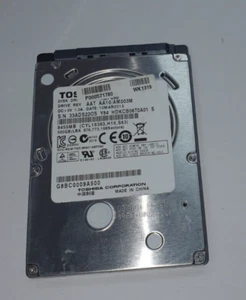 Toshiba Festplatte HDD 500 GB 2,5" SATA MQ01ABF050 AAT AA10/AM003M 10. MÄRZ 2013 - Bild 1 von 2