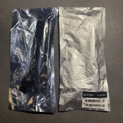 2 EVGA 8 Pin Power Cables 8pin to Dual 6pin p/n W000-00-000143 (Set of 2) - Image 1 of 2