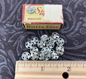Vintage Safety Snap Fast Fabric Closures - Picture 1 of 3