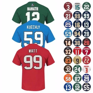NFL "Eligible Receiver" Player Name & Number Jersey T-Shirt Collection Men's - Picture 1 of 213
