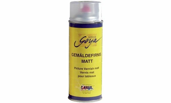 KREUL Sprühlack Spraydose Schutzspray Lack SOLO Goya Gemäldefirnis matt 400ml