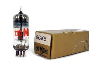 6GK5/6FQ5A duMONT NOS tube Röhre Valvola Lampe TSF Valvula Valve 진공관 真空管 电子管 - Picture 1 of 1