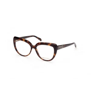 Emilio Pucci EP 5173 052 Tortoise Plastic Cat Eye Eyeglasses Frame 54-15-140 RX - Picture 1 of 4
