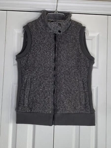 Marc New York Performance Puffer Sweater Vest Women's Lined Gray Full Zip Sz XS - Picture 1 of 4