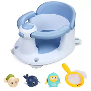 Baby Bath Seat - Safe Toddler Tub Seat for Shower Baby Bathtub - 6 Months & Up - Picture 1 of 36