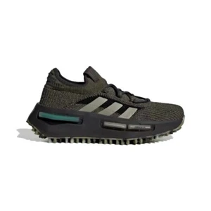 Size 5- Adidas Unisex Kids NMD_S1 Focoli Shoes, Focoli/Slipeb/Carbon/Olive Focus - Picture 1 of 8