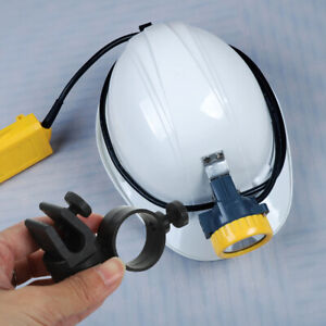  Abs Hard Hat Flashlight Holder Clips for Headlamp Full Brim