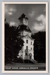 Court House In Corvallis Oregon Postcard P21 - Picture 1 of 2