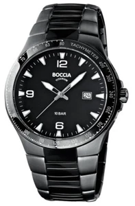 Boccia Titanio 3627-02 Reloj IP Con Equipo Especial Cristal Zafiro Ø42mm - Imagen 1 de 1