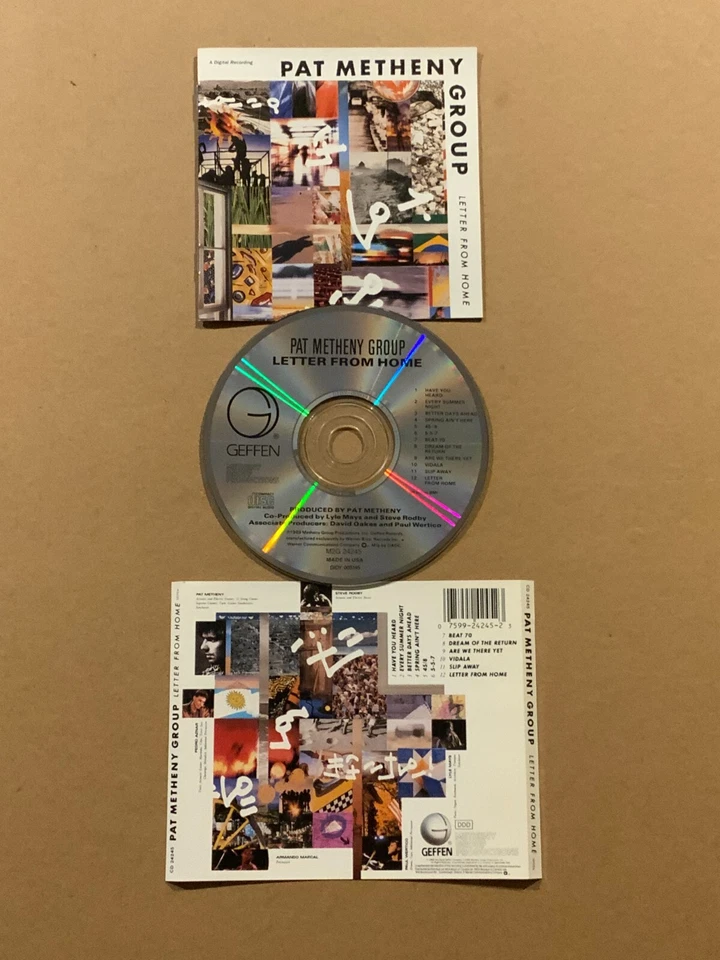 Pat Metheny Group – Letter From Home CD (1989) Geffen Records – CD 24245 Canada - Image 1 of 1
