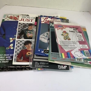 10 Assorted Iron On Applique Kits and Transfers Daisy Kingdom Tulip - Picture 1 of 16