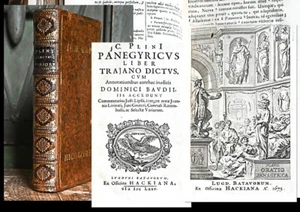 1675 Prachtband Bibliothek Nicolosi Plinius (minor) Panegyricus liber Trajano... - Picture 1 of 1