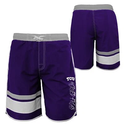 Bañador Outerstuff NCAA Youth TCU Horned Frogs Color Block Foto 1 de 3
